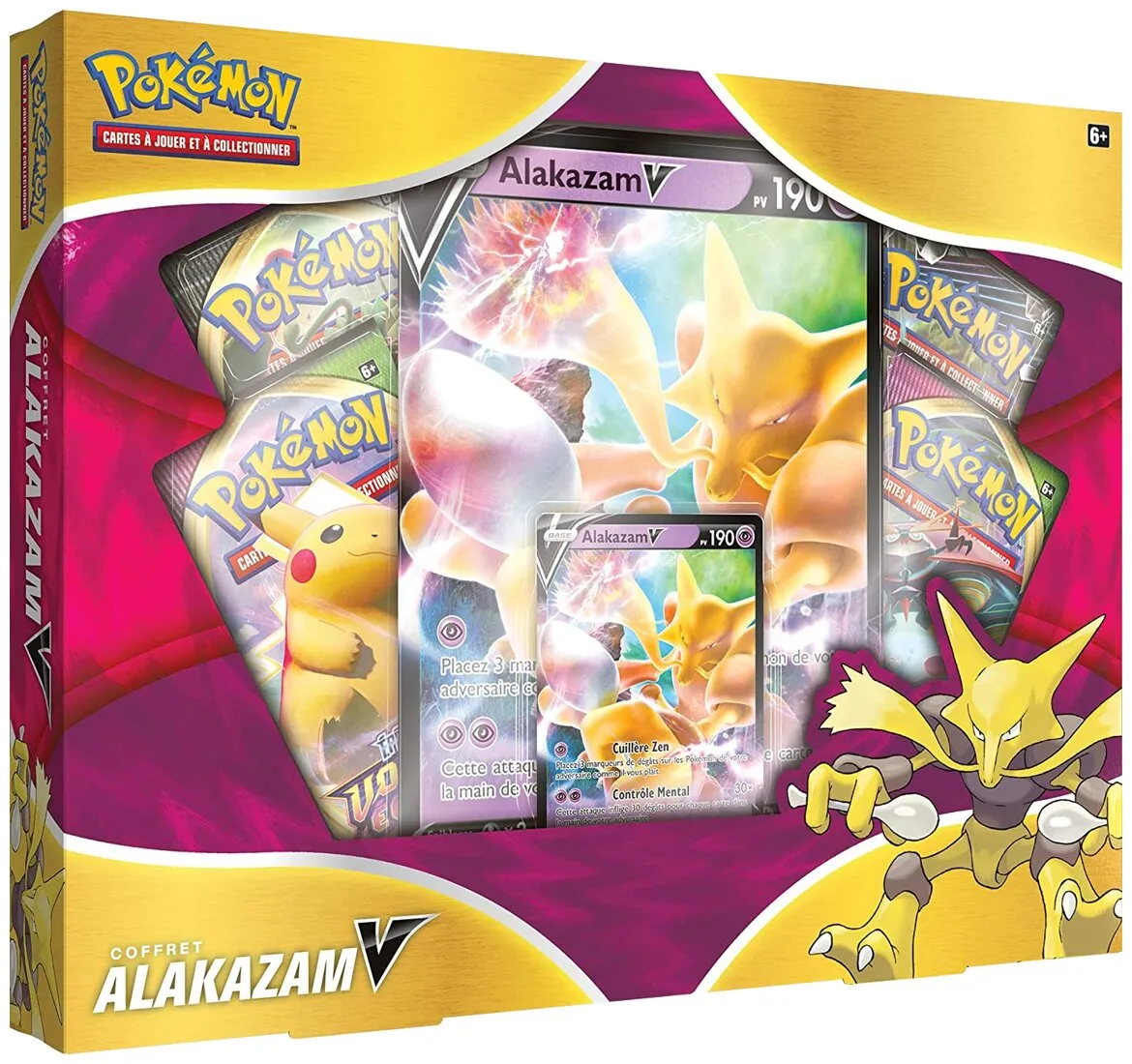 Pokémon Jcc - Coffret - Alakazam-v