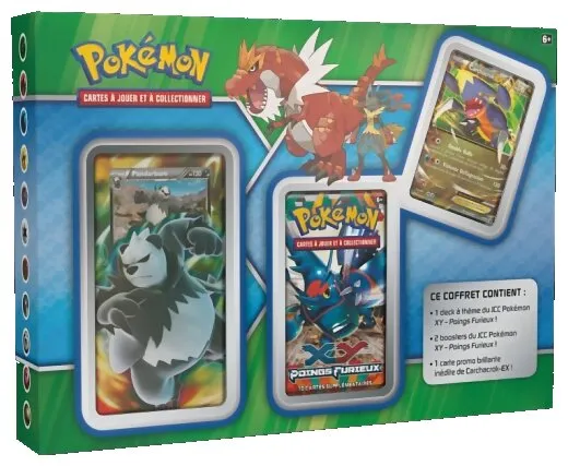 Pokémon Jcc - Coffret Carchacrock-ex + Deck