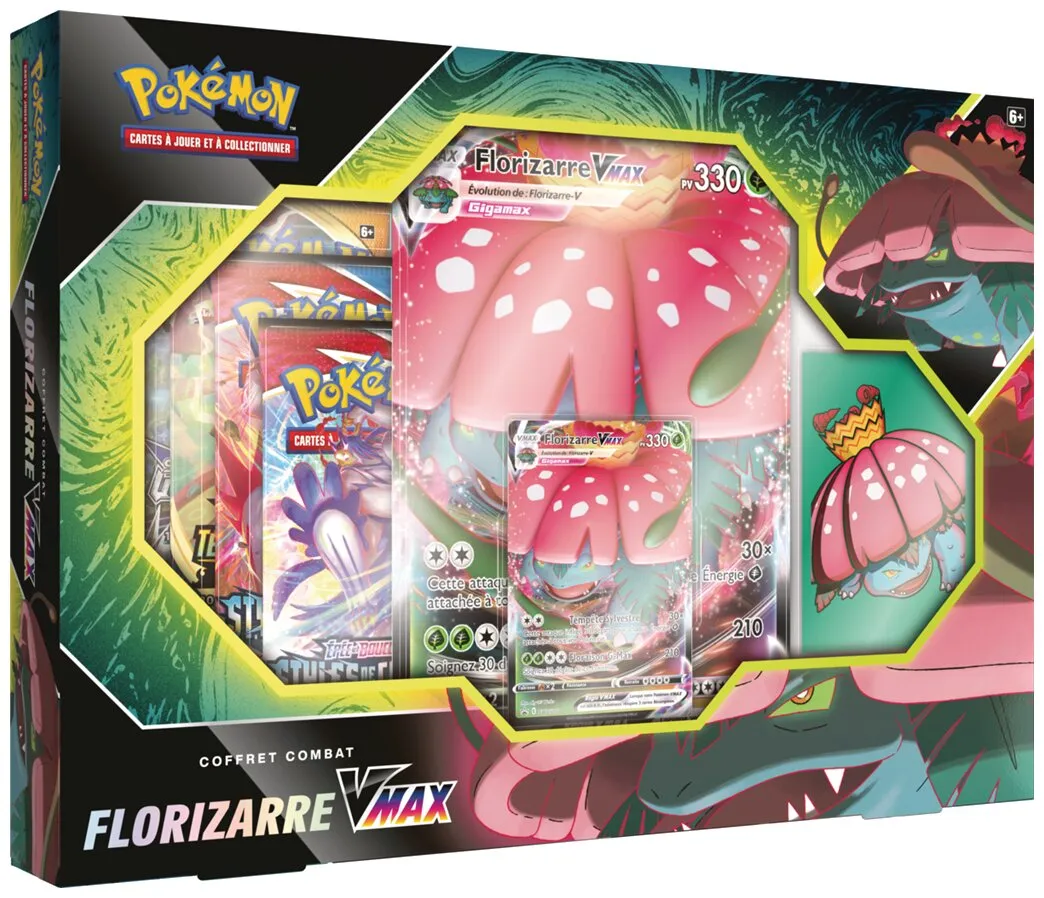 Pokémon Jcc - Coffret De Combat - Florizarre V-max