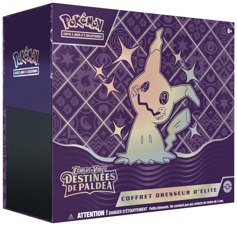 Pokémon Jcc - Coffret Dresseur D'élite - Destinées De Paldéa