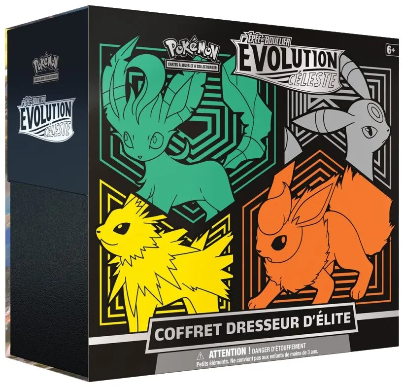 Pokémon Jcc - Coffret Dresseur D'élite - Évolution Céleste