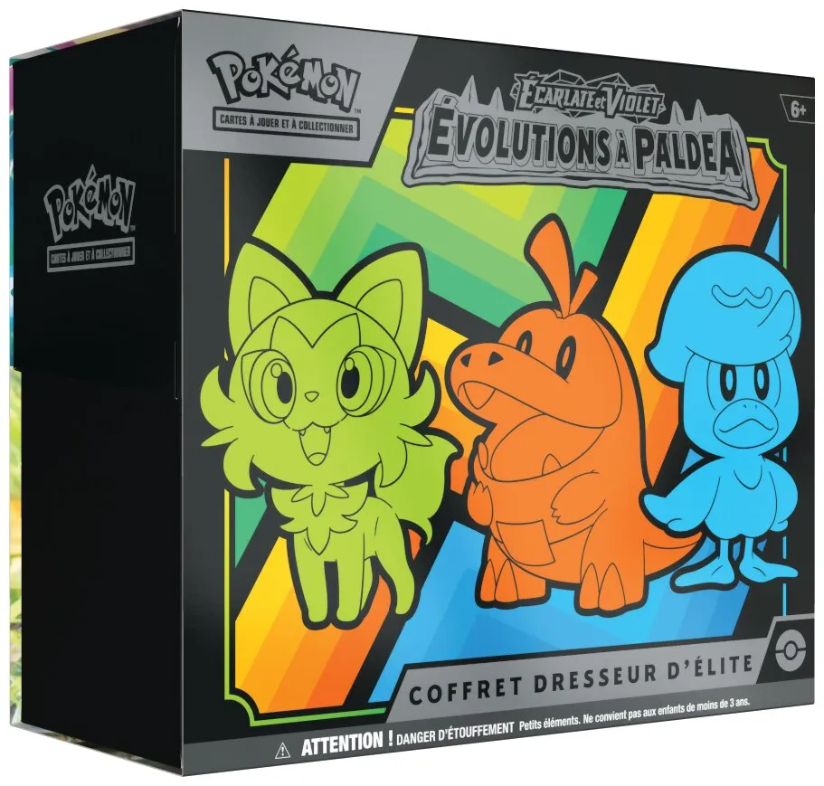 Pokémon Jcc - Coffret Dresseur D'élite - Évolutions à Paldea