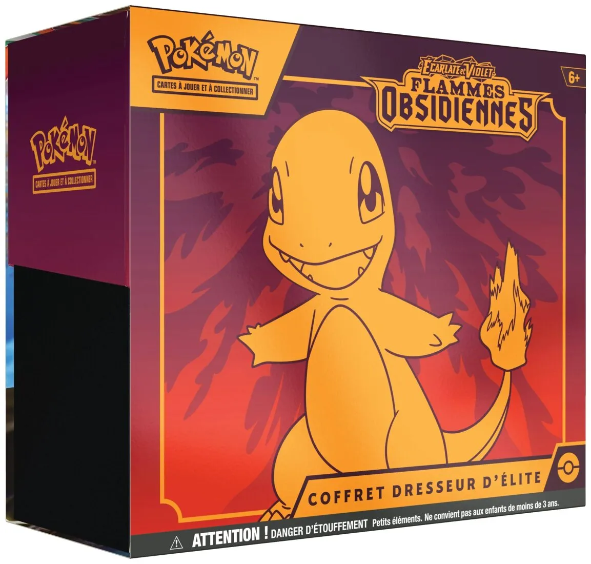 Pokémon Jcc - Coffret Dresseur D'élite - Flammes Obsidiennes