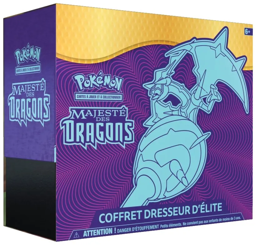 Pokémon Jcc - Coffret Dresseur D'Élite Majesté Des Dragons