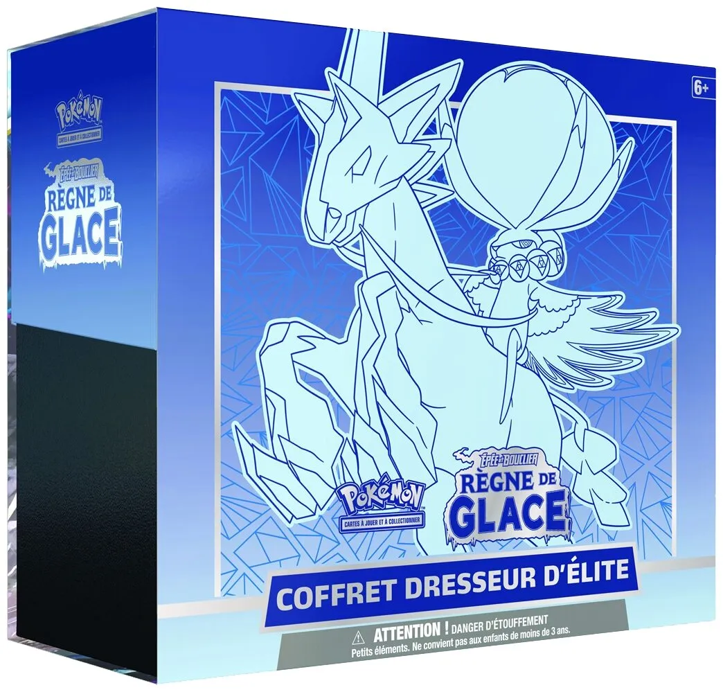 Pokémon Jcc - Coffret Dresseur D'élite - Règne De Glace