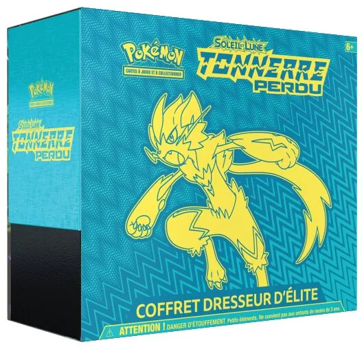 Pokémon Jcc - Coffret Dresseur D'elite Tonnerre Perdu