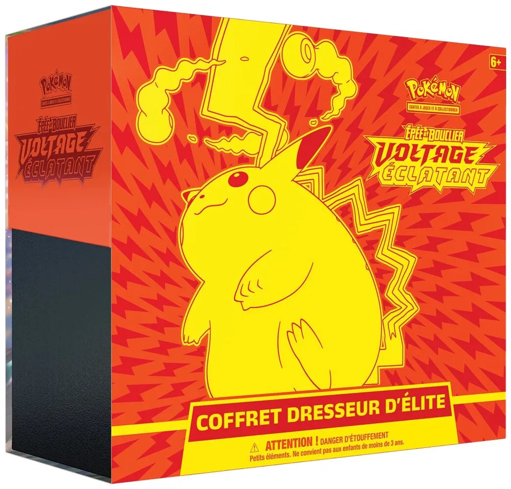 Pokémon Jcc - Coffret Dresseur D'élite - Voltage Éclatant