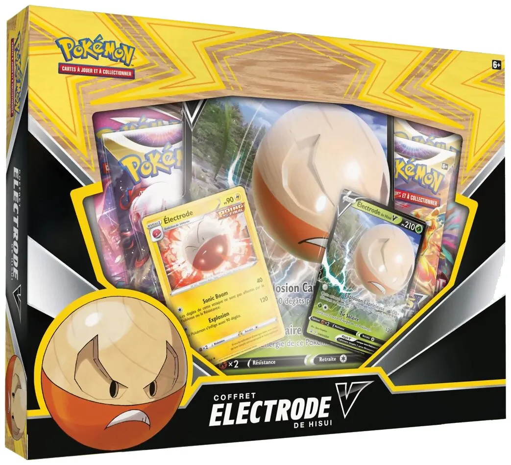 Pokémon Jcc - Coffret - Electrode De Hisui-v