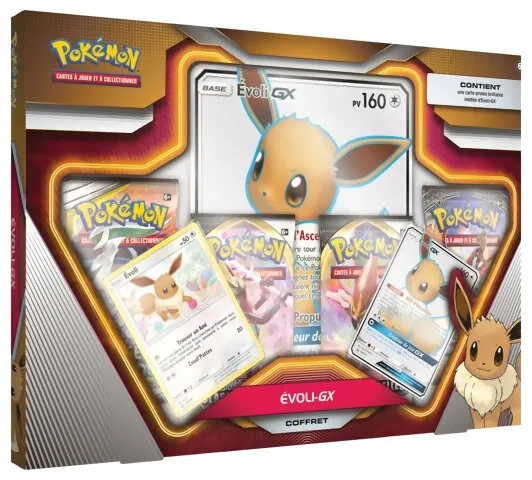 Pokémon Jcc - Coffret - Évoli-gx