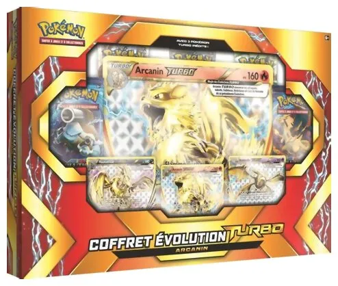 Pokémon Jcc - Coffret Évolution Turbo Arcanin