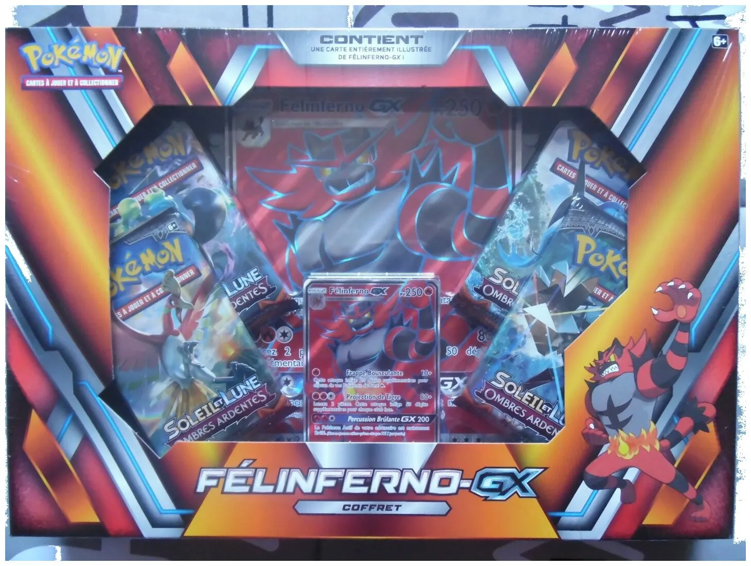 Pokémon Jcc - Coffret Félinfero-gx