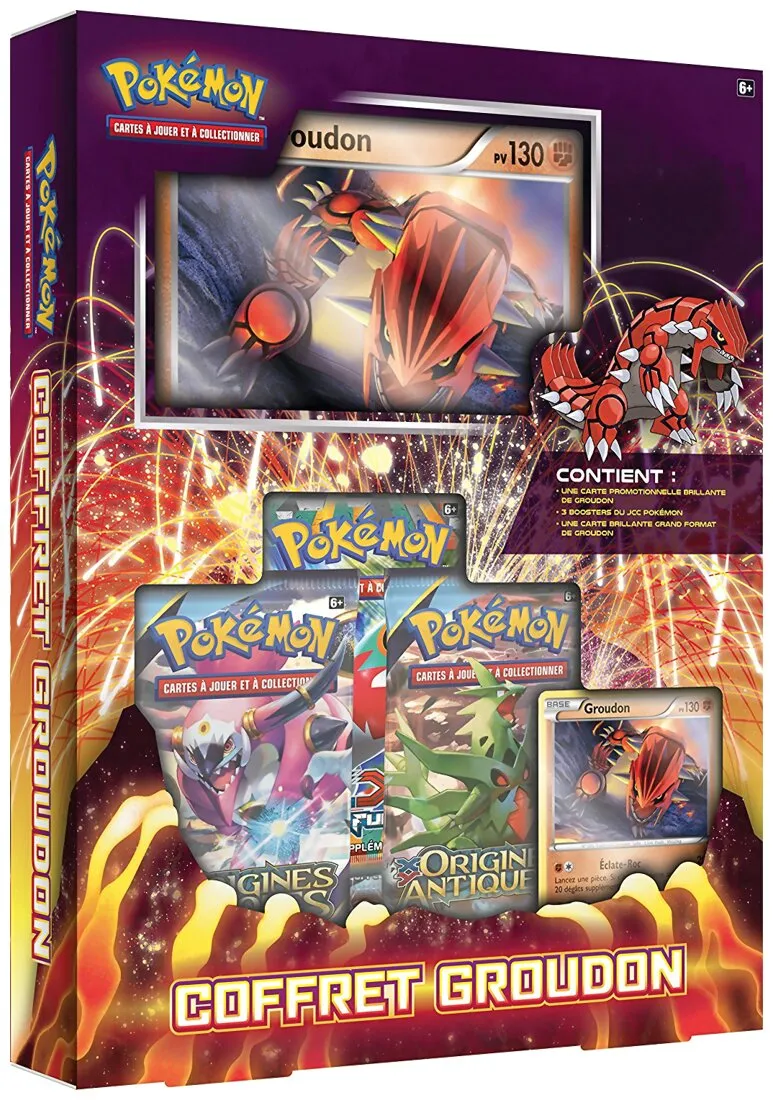 Pokémon Jcc - Coffret Groudon