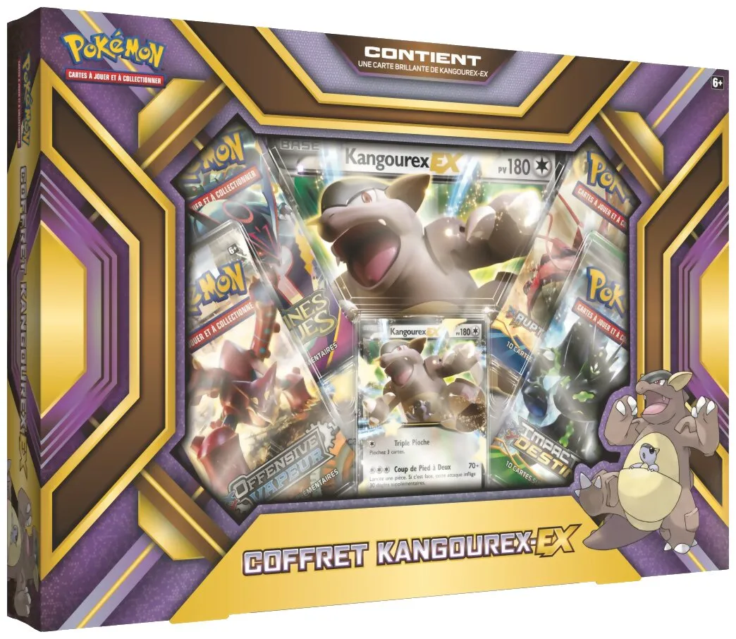 Pokémon Jcc - Coffret Kangourex-ex