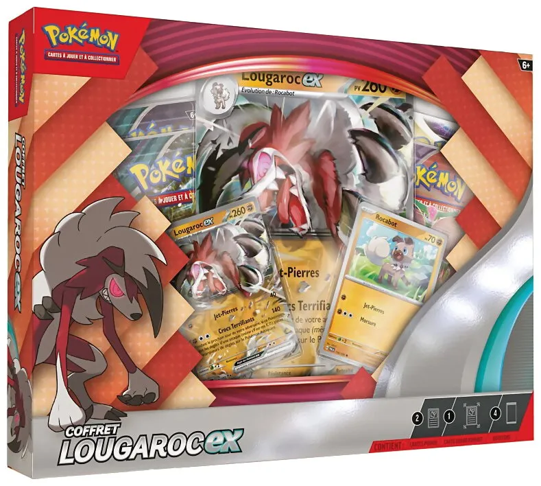 Pokémon Jcc - Coffret - Lougaroc-ex