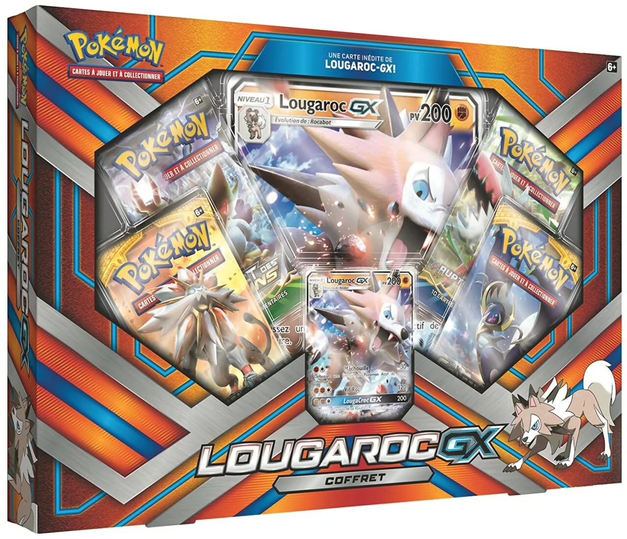 Pokémon Jcc - Coffret Lougaroc-gx