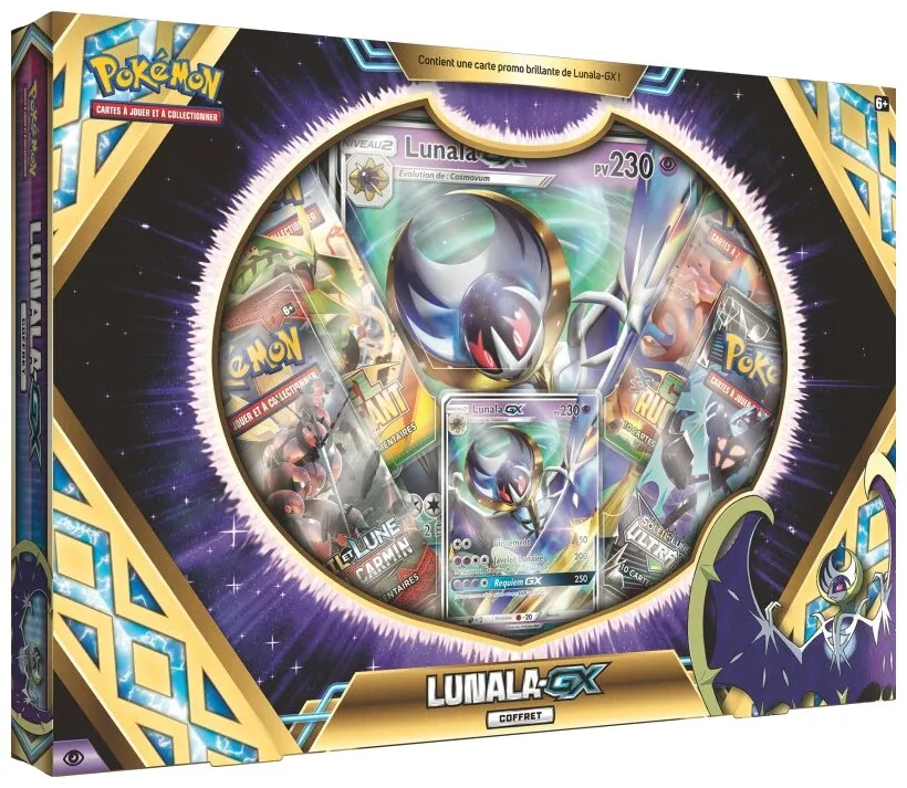 Pokémon Jcc - Coffret Lunala-gx