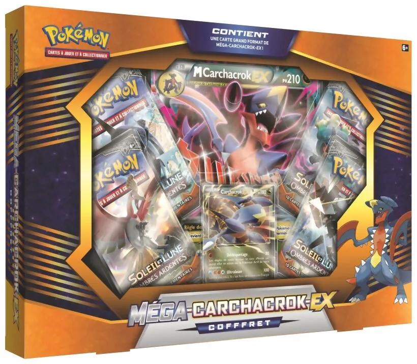 Pokémon Jcc - Coffret Méga-carchacrock-ex