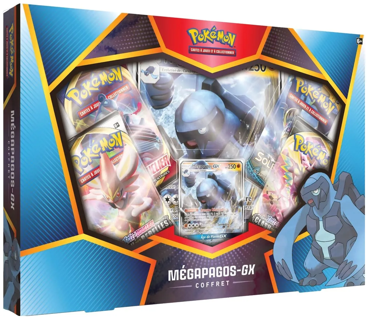 Pokémon Jcc - Coffret - Mégapagos-gx