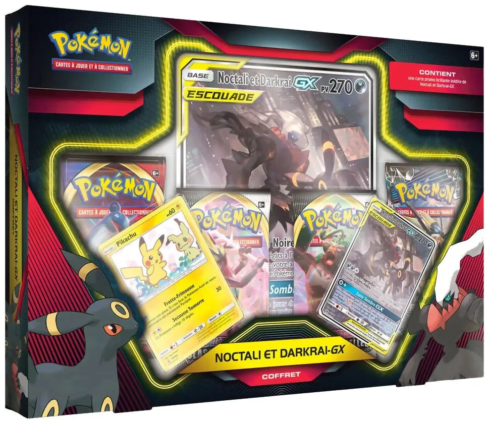 Pokémon Jcc - Coffret - Noctali Et Darkrai-gx