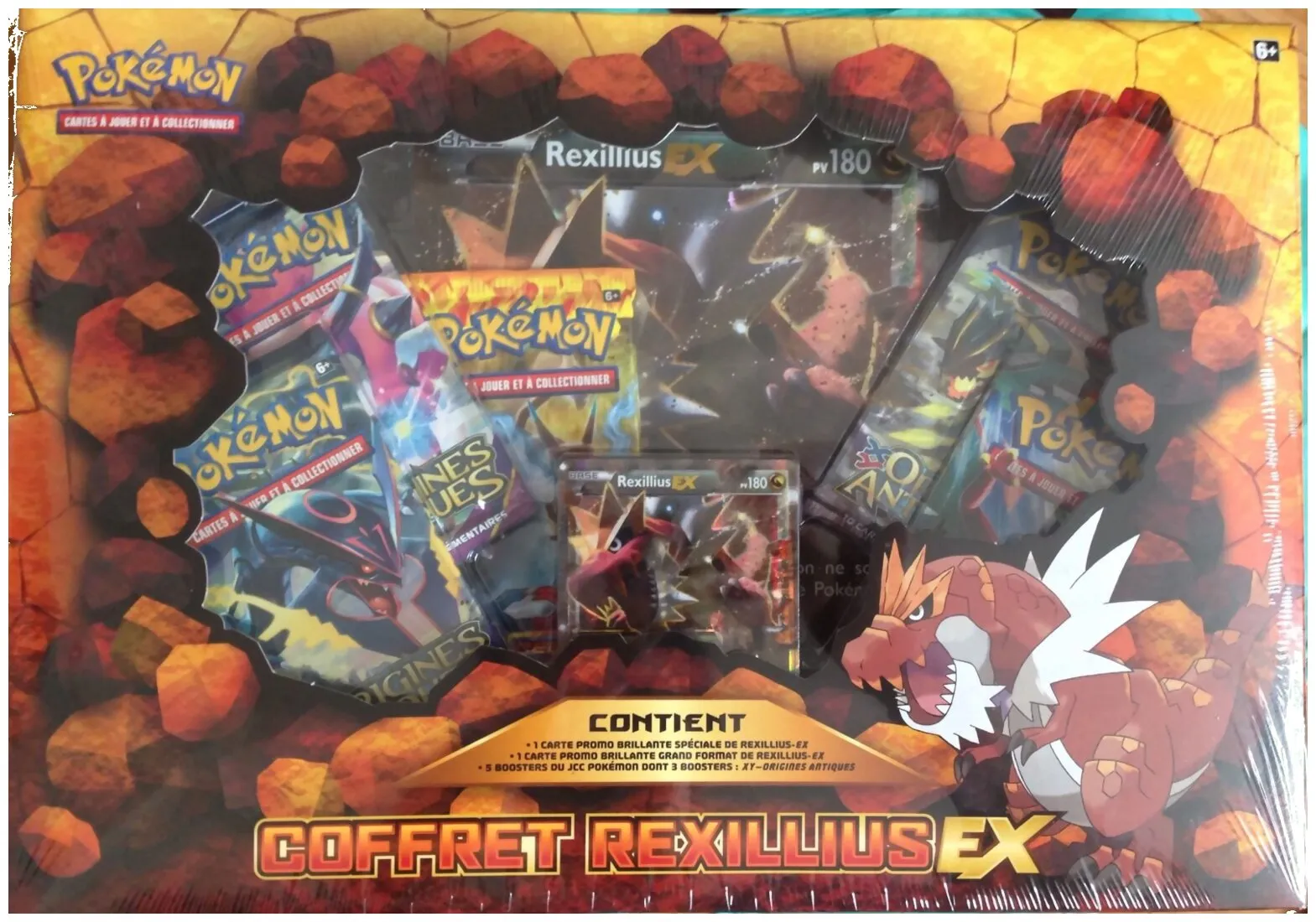 Pokémon Jcc - Coffret Rexillius-ex