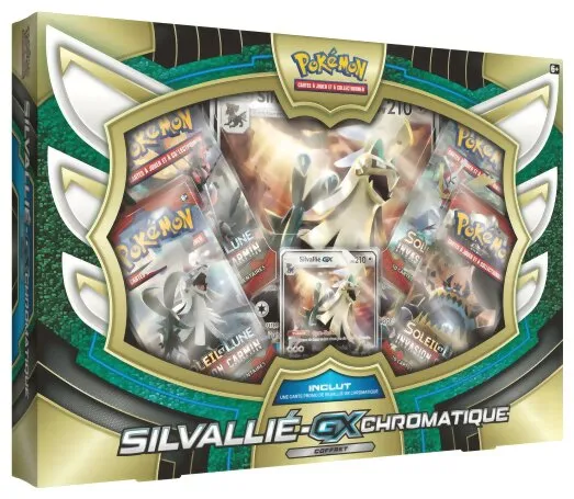 Pokémon Jcc - Coffret Silvallié-gx Chromatique