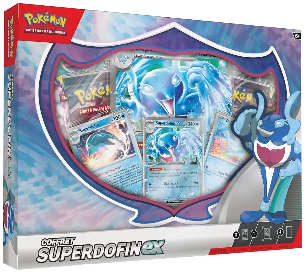 Pokémon Jcc - Coffret - Superdofin-ex