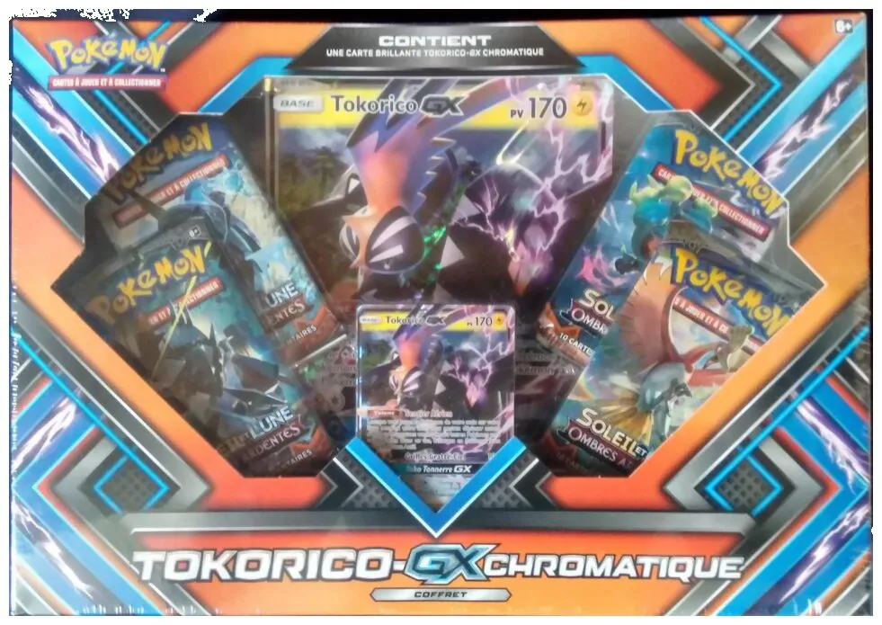 Pokemon Jcc - Coffret Tokorico-gx Chromatique