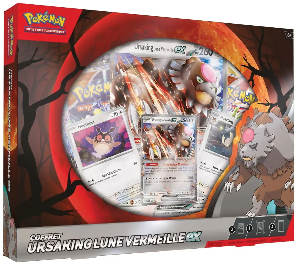 Pokémon Jcc - Coffret - Usarking Lune Vermeille Ex