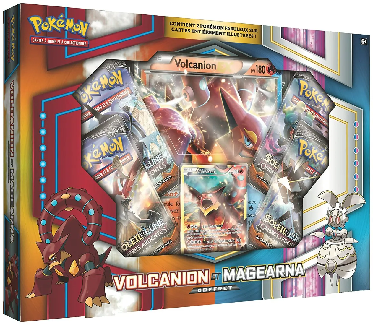 Pokémon Jcc - Coffret Volcanion Et Magearna