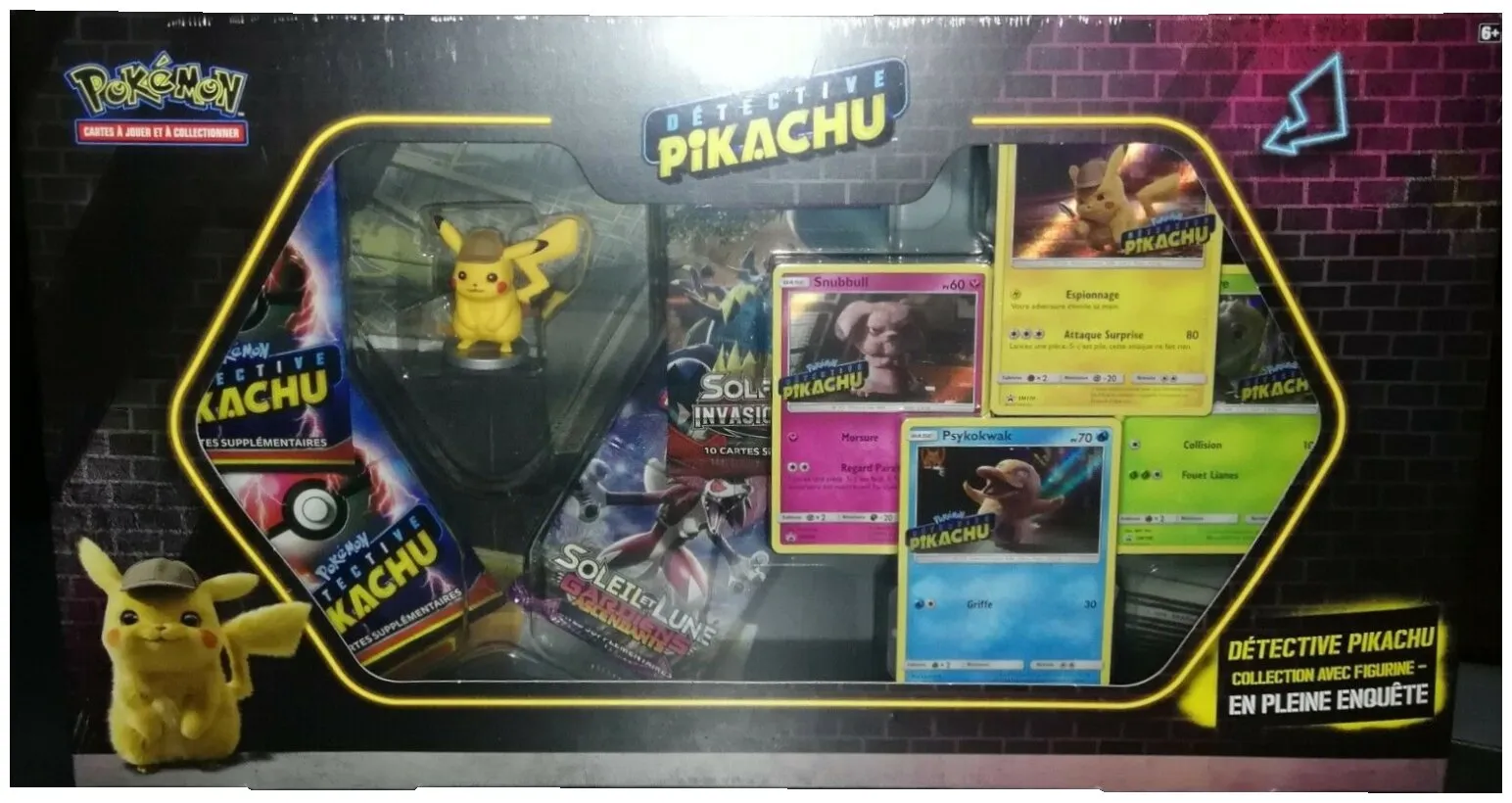 Pokémon Jcc - Collection Avec Figurine - Détective Pikachu Détective Pikachu En Pleine Enquête