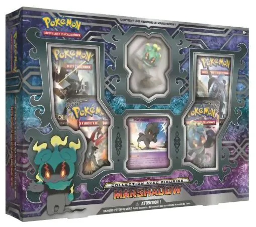 Pokémon Jcc - Collection Avec Figurine Marshadow