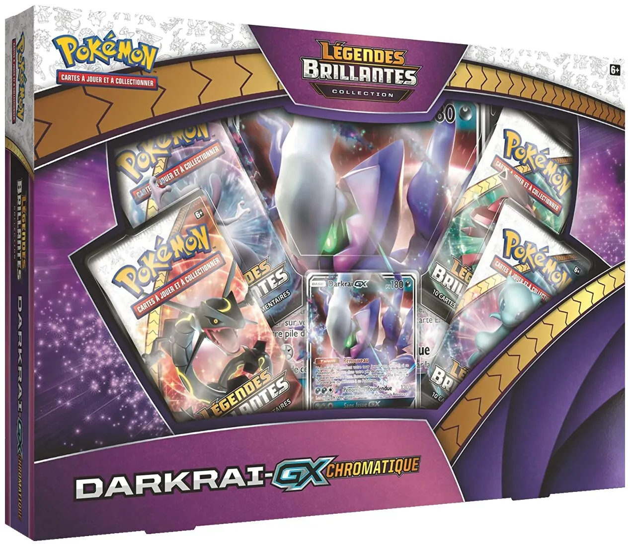 Pokémon Jcc - Collection Légendes Brillantes - Darkrai-gx Chromatique