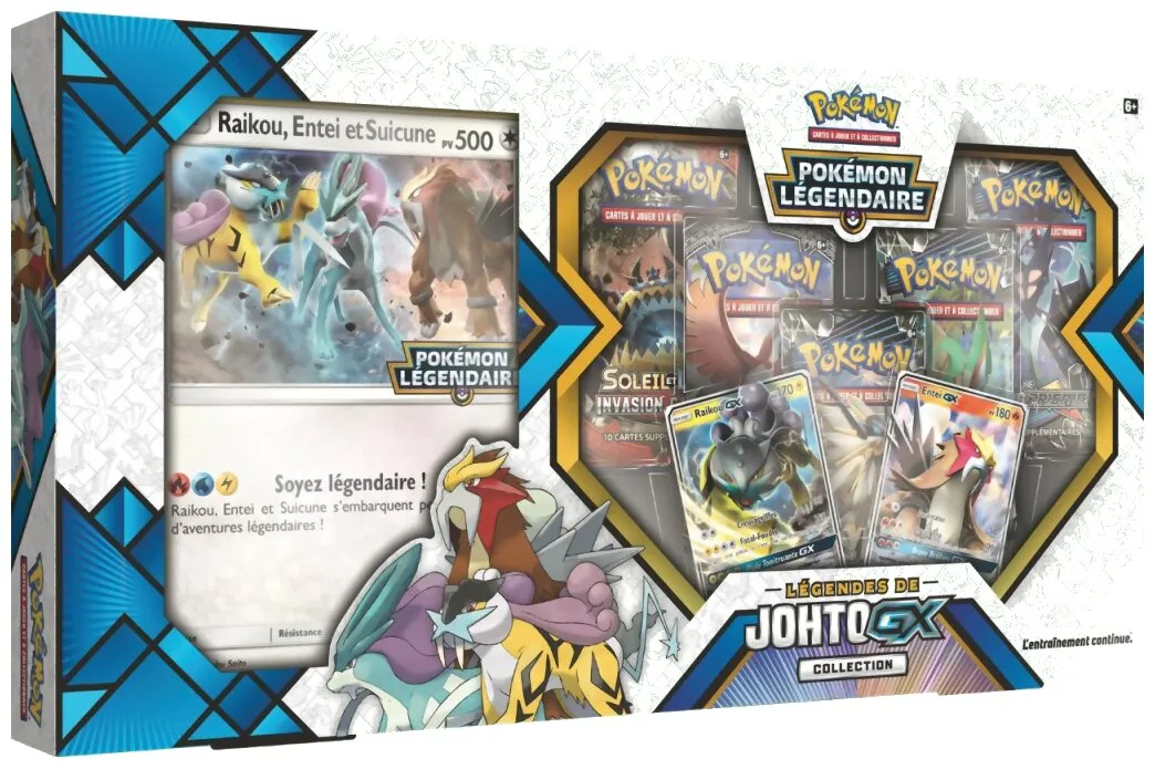 Pokémon Jcc - Collection Légendes De Johto-gx