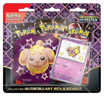 Pokémon Jcc - Collection  - Pâtachiot Destinées De Paldéa - Autocollant Réajustable