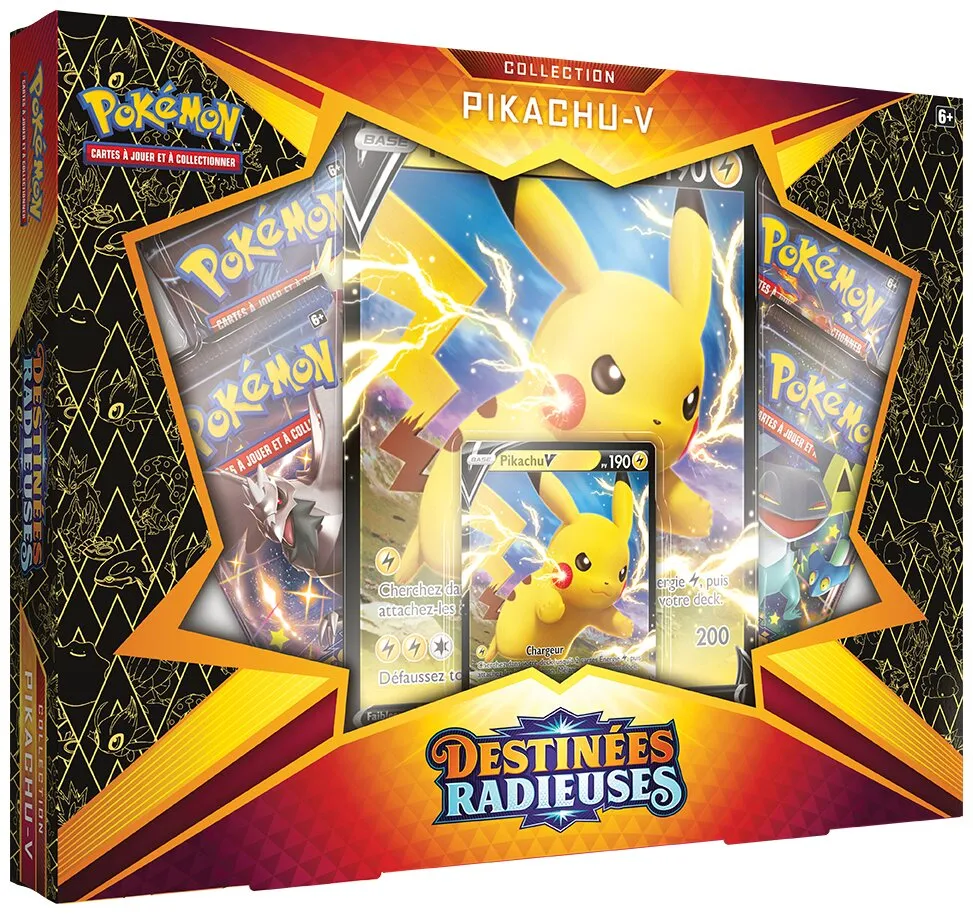 Pokémon Jcc - Collection - Pikachu-v Destinées Radieuses