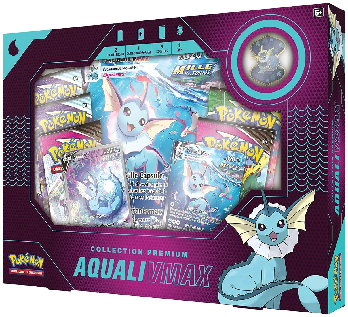 Pokémon Jcc - Collection Premium - Aquali-vmax