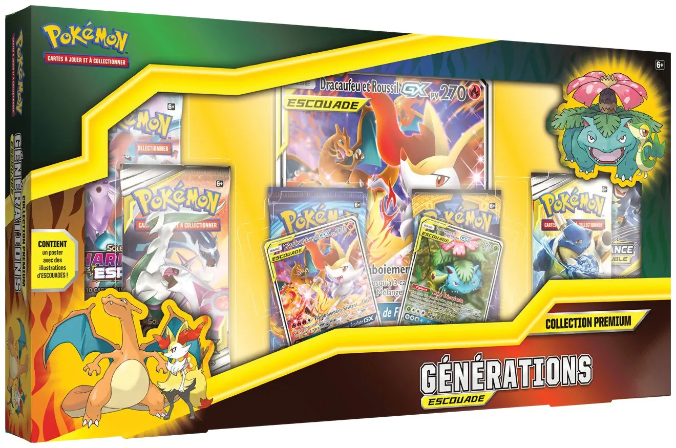 Pokémon Jcc - Collection Premium - Générations Escouade