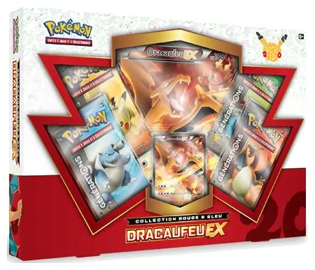 Pokémon Jcc - Collection Rouge & Bleu - Dracaufeu-ex