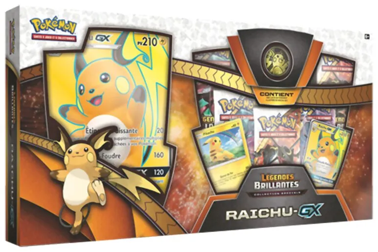 Pokémon Jcc - Collection Spéciale Légendes Brillantes - Raichu-gx