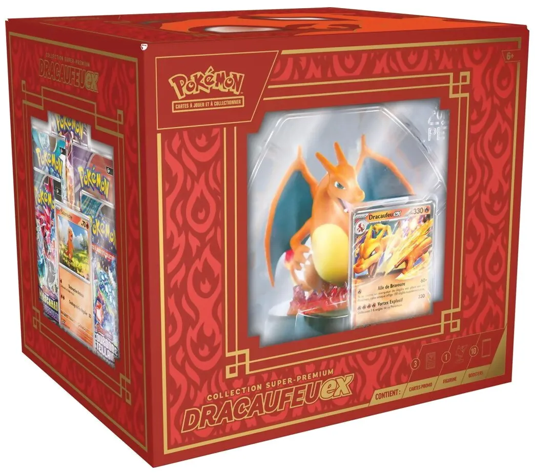 Pokémon Jcc - Collection Super Premium - Dracaufeu-ex