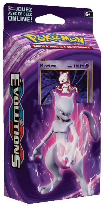 Pokémon Jcc - Deck à Thème Évolutions - Mêlée Mewtwo