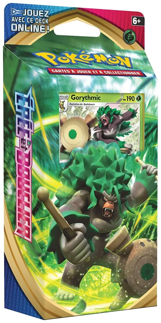 Pokémon Jcc - Deck à Thème -  Gorythmic Épée Et Bouclier