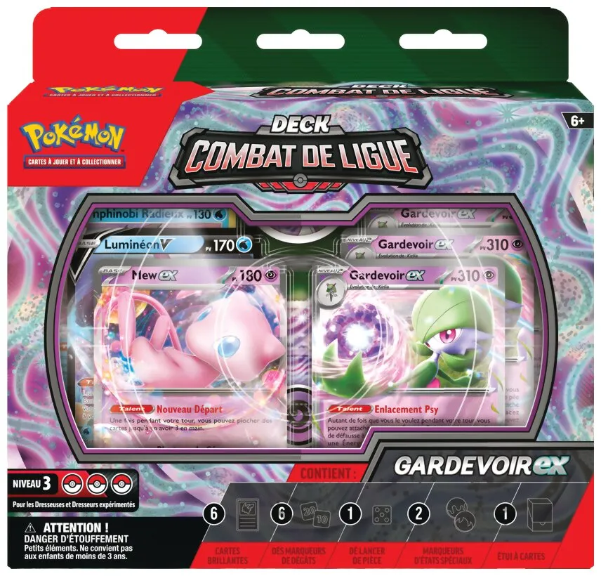 Pokémon Jcc - Deck Combat De Ligue - Gardevoir Ex