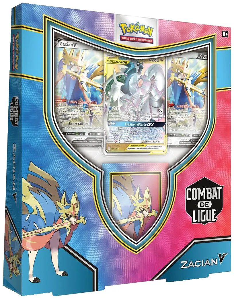 Pokémon Jcc - Deck Combat De Ligue - Zacian-v