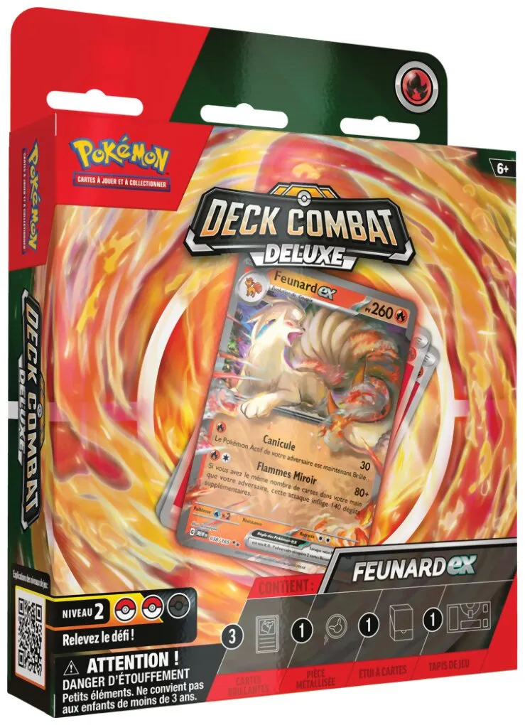 Pokémon Jcc - Deck Combat Deluxe - Feunard-ex