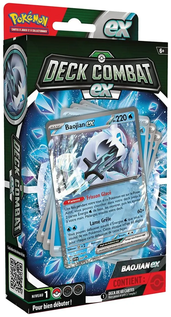 Pokémon Jcc - Deck Combat Ex - Baojian-ex