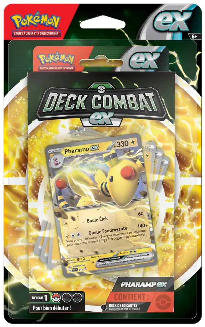 Pokémon Jcc - Deck Combat Ex - Pharamp-ex