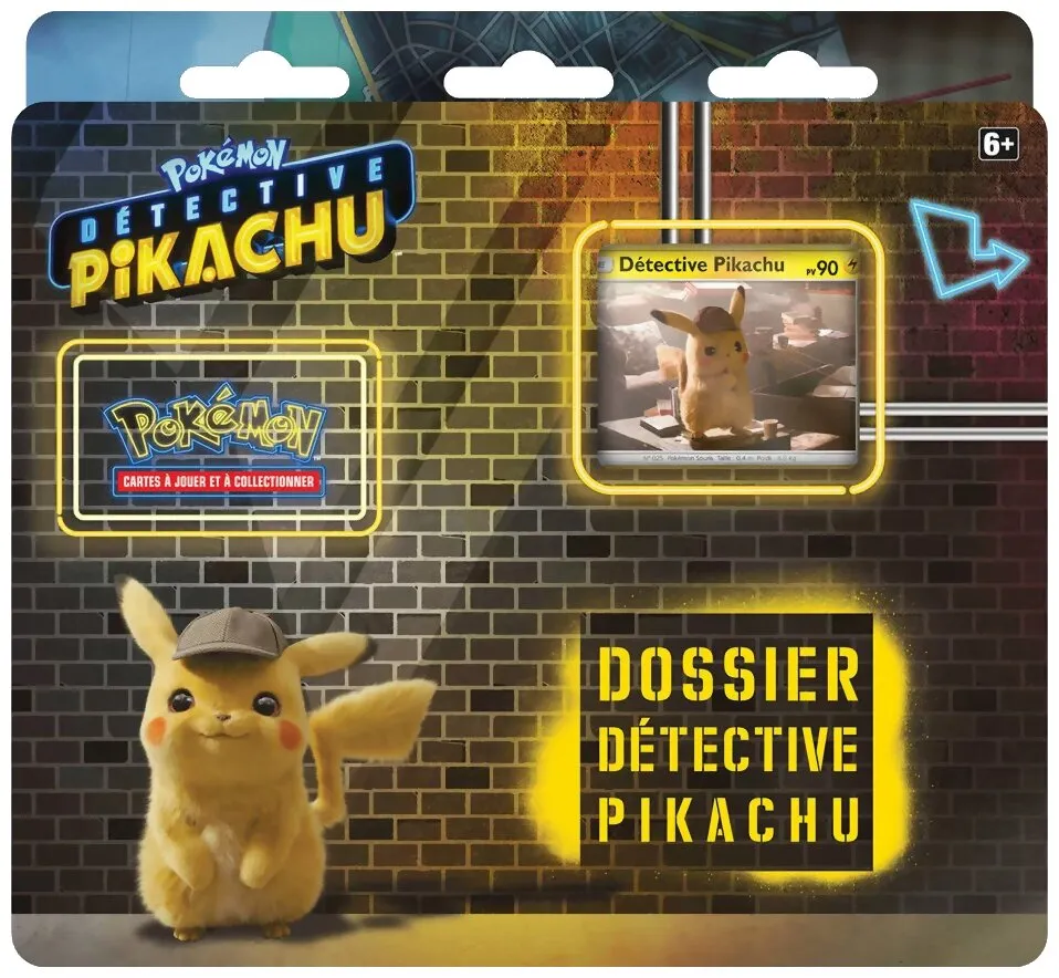 Pokémon Jcc - Dossier Détective Pikachu