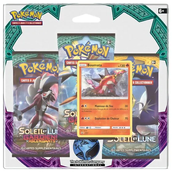 Pokémon Jcc - Pack De 3 Boosters Gardiens Ascendants