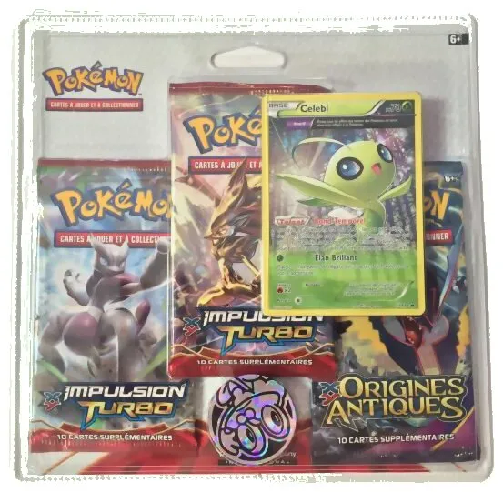 Pokémon Jcc - Pack De 3 Boosters Impulsion Turbo